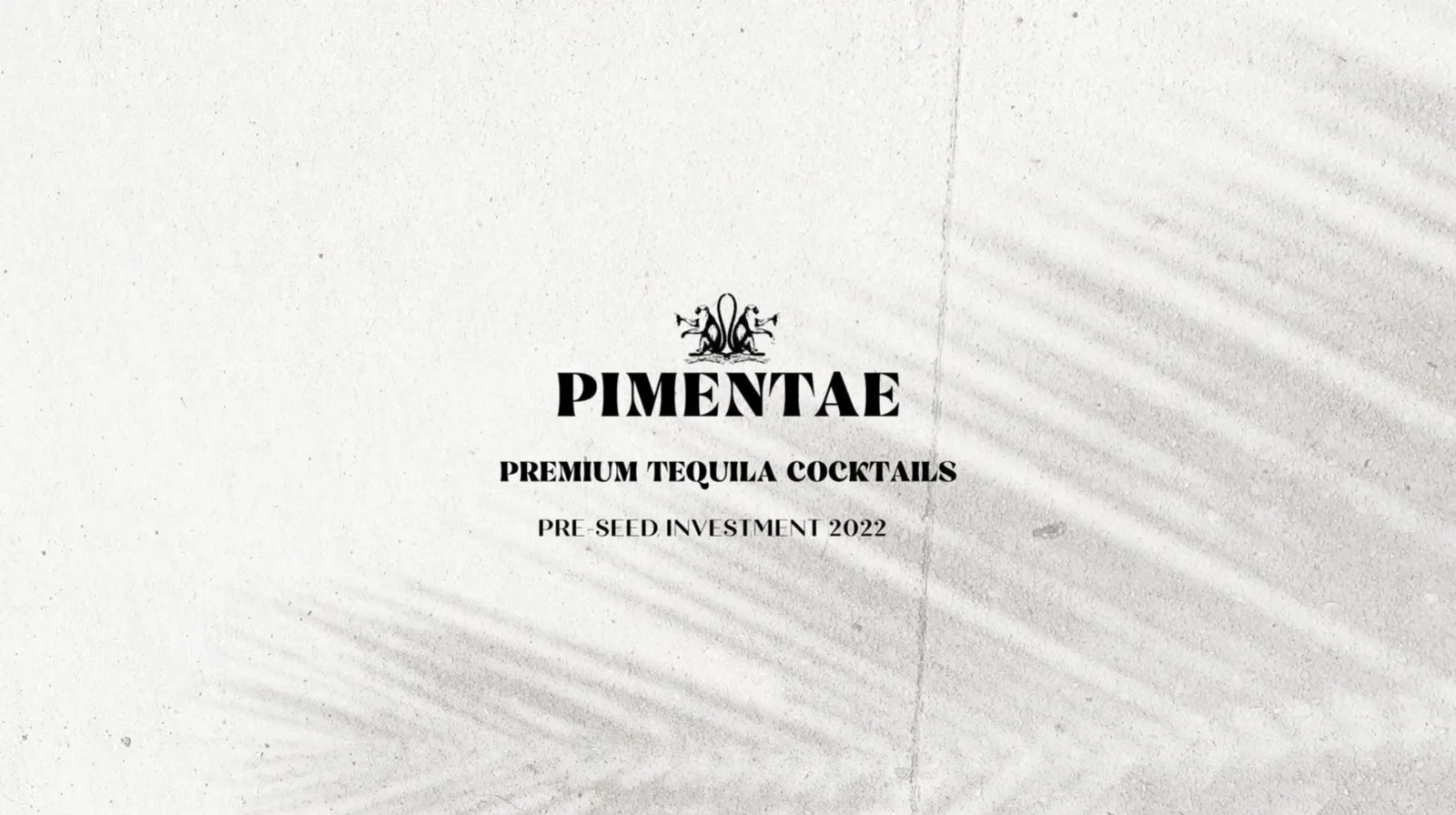 Pimentae pitch deck slide
