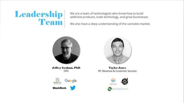 Team slide 5 from Pistil Data