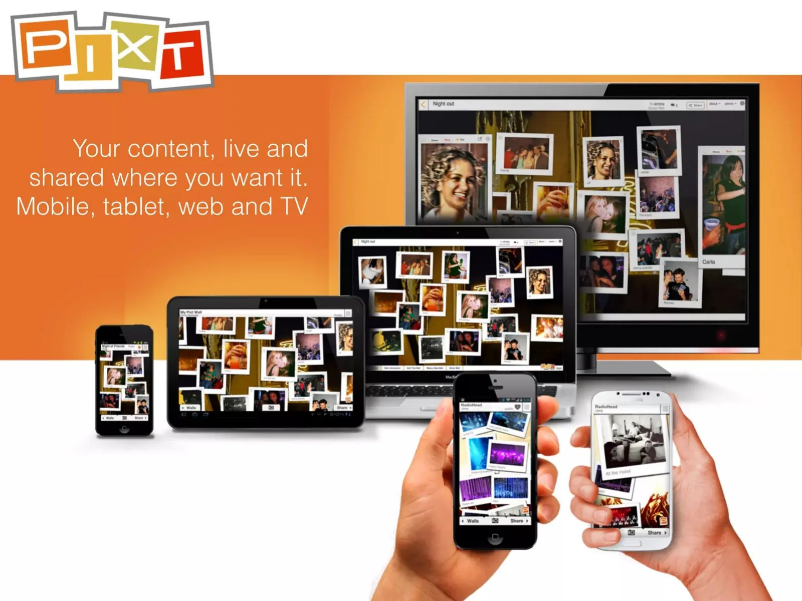 Pixt pitch deck slide