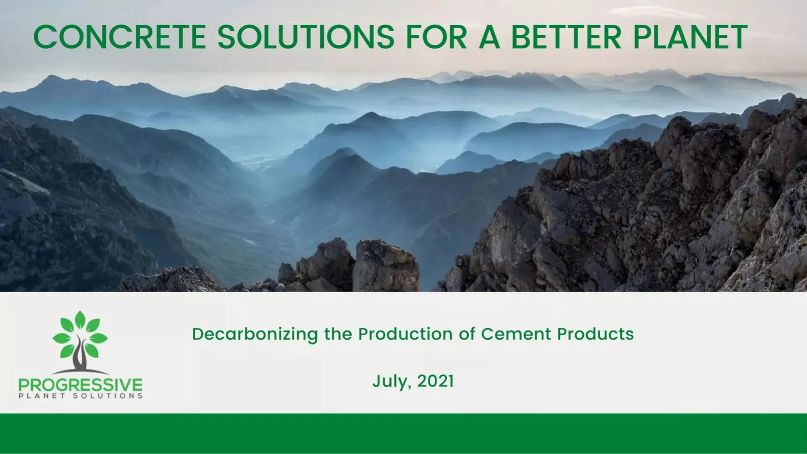 Plan pitch deck slide