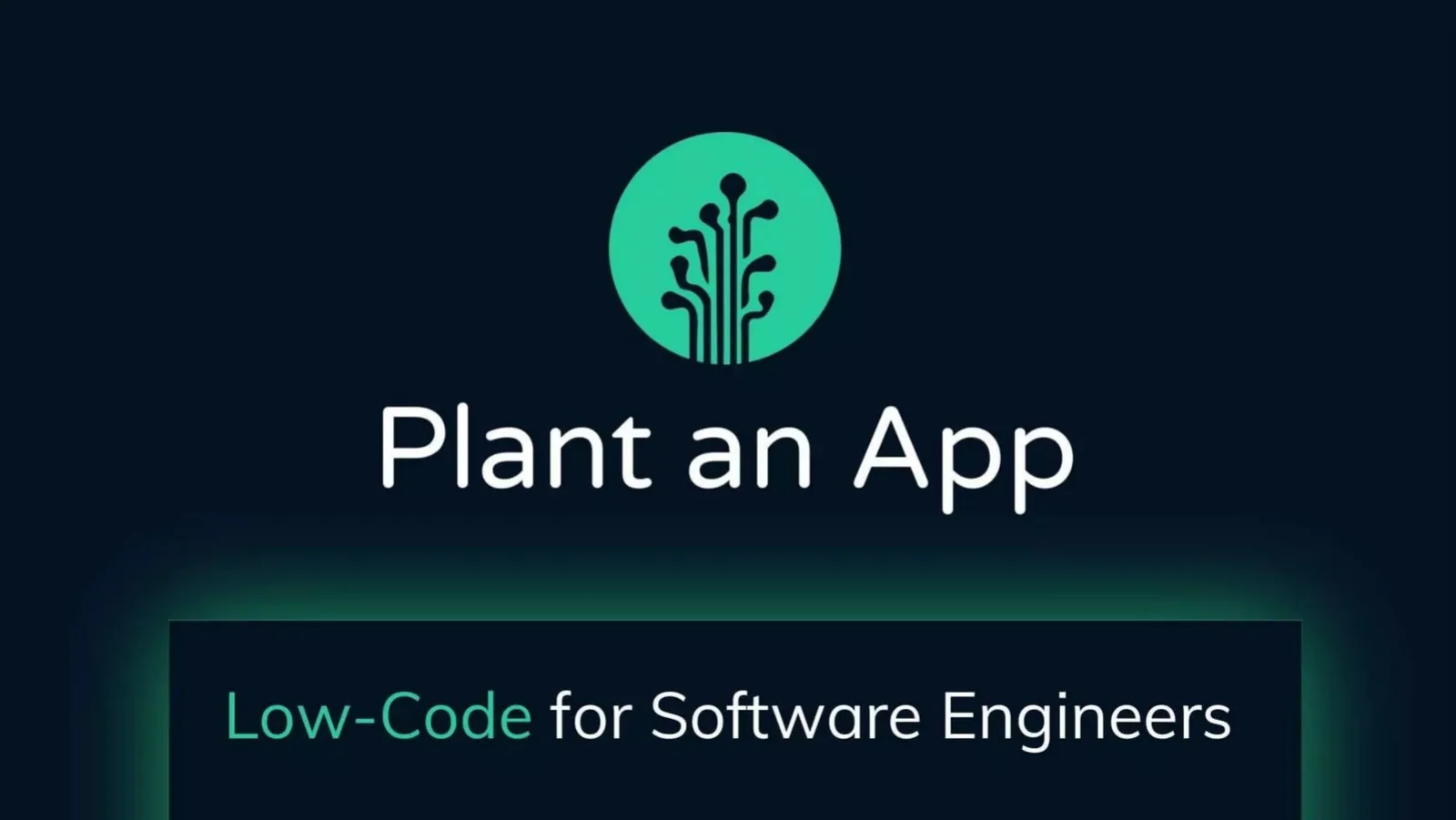 Plant an App pitch deck slide