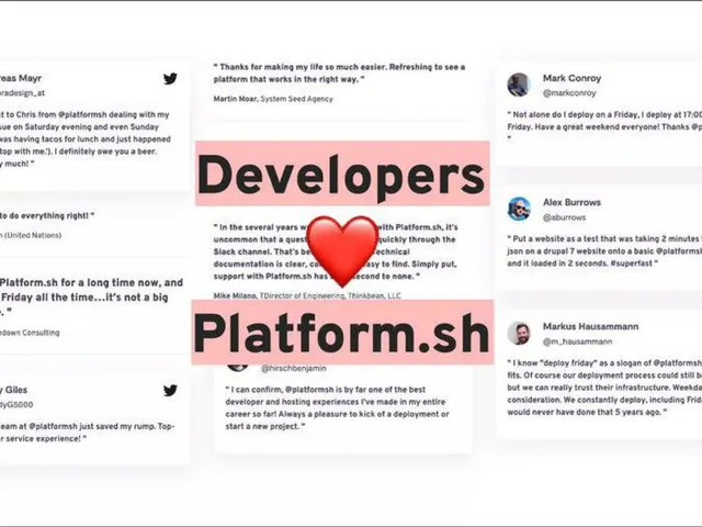 Reviews / testimonials / feedback slide 5 from Platform.sh
