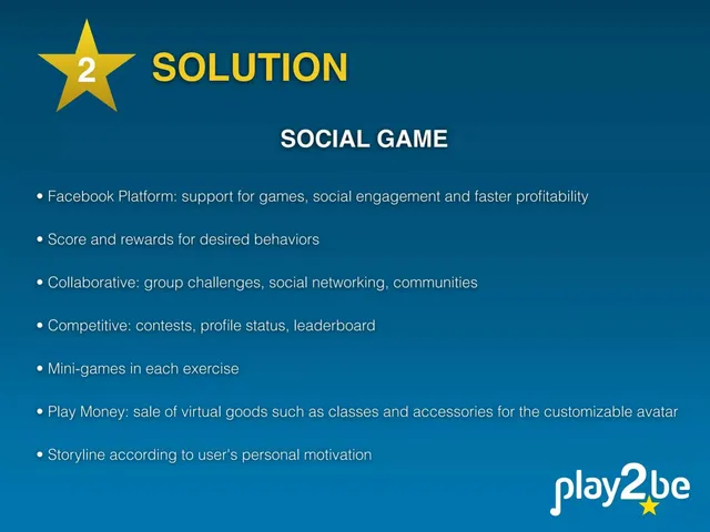Product / solution slide 5 from Play2be