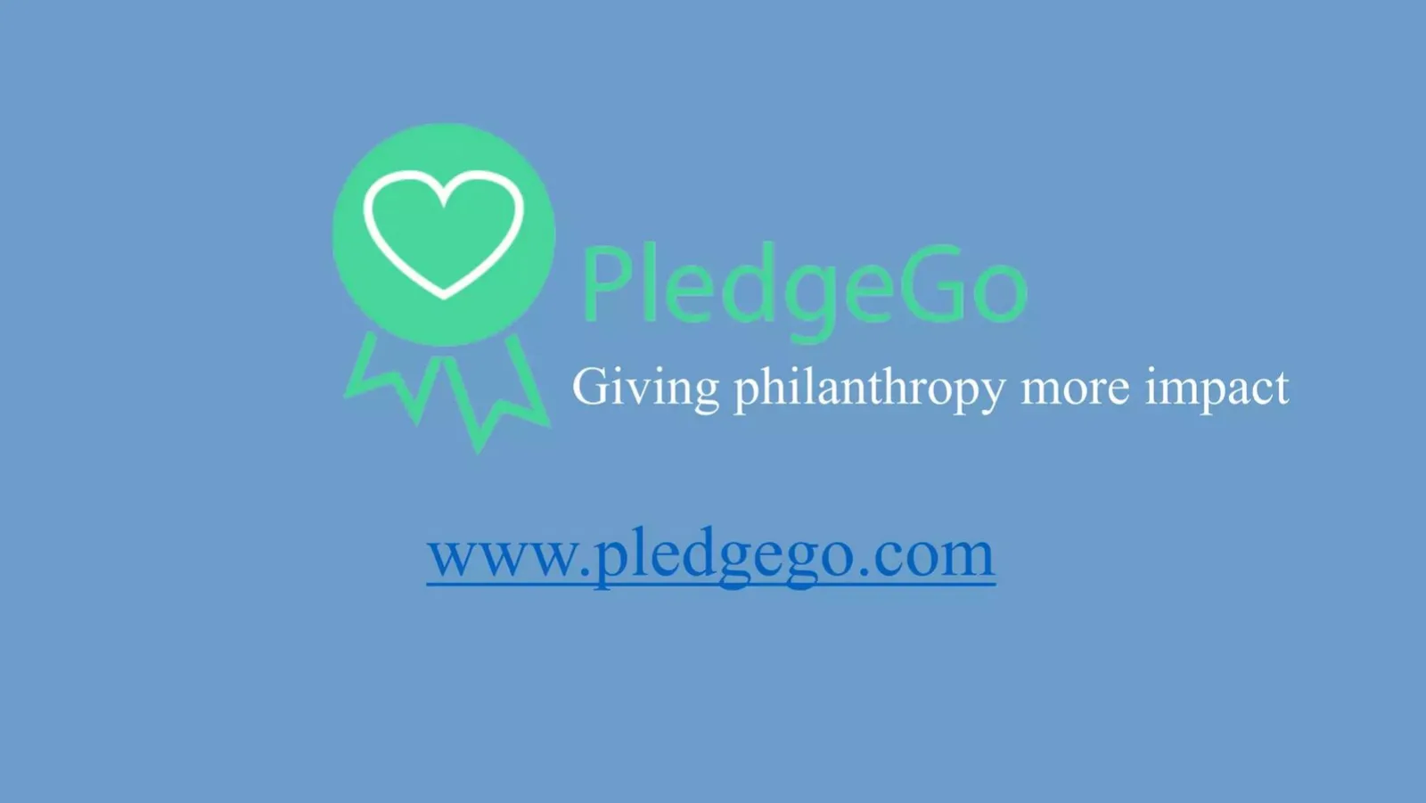 PledgeGo pitch deck slide