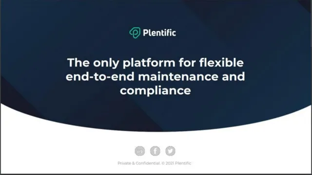 Plentific pitch deck cover