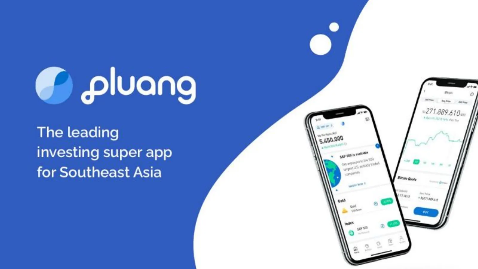 Pluang pitch deck slide