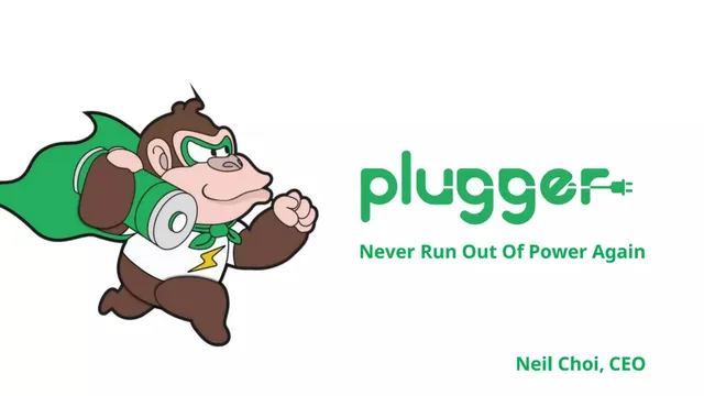 Plugger pitch deck cover