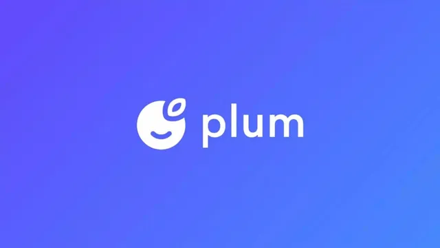 Plum Fintech pitch deck cover