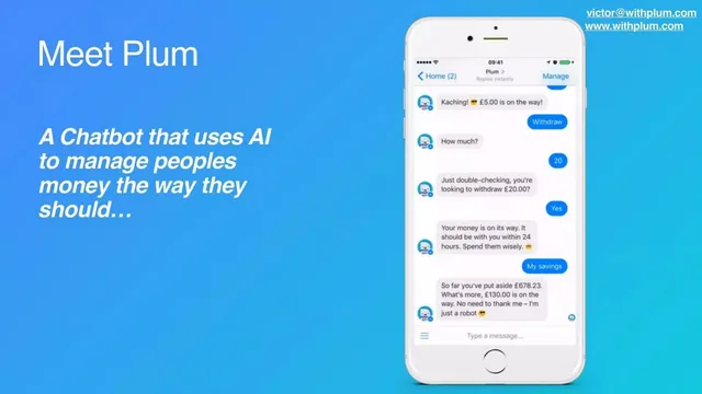 Product / solution slide 4 from Plum Fintech