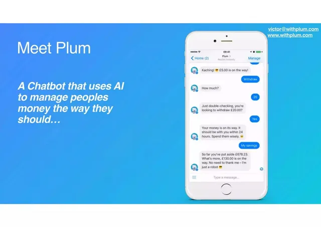 Product / solution slide 4 from Plum
