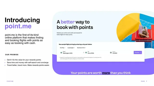 Product / solution slide 5 from point.me