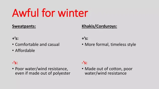 Competitors slide 2 from Polar Pants
