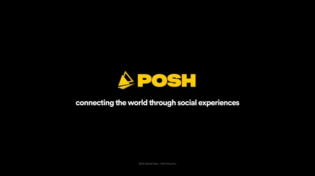 Posh pitch deck cover