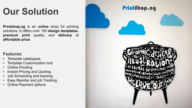 Product / solution slide 5 from Printshop.ng