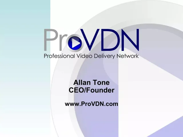 Pro Vdn pitch deck cover