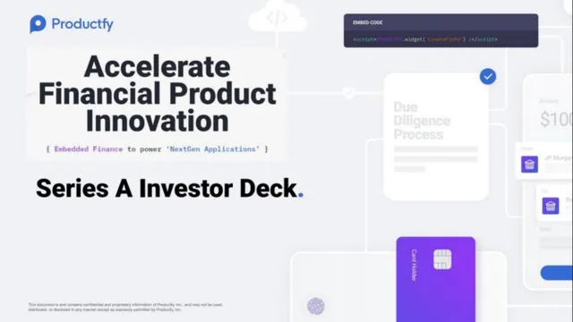 Productfy pitch deck cover