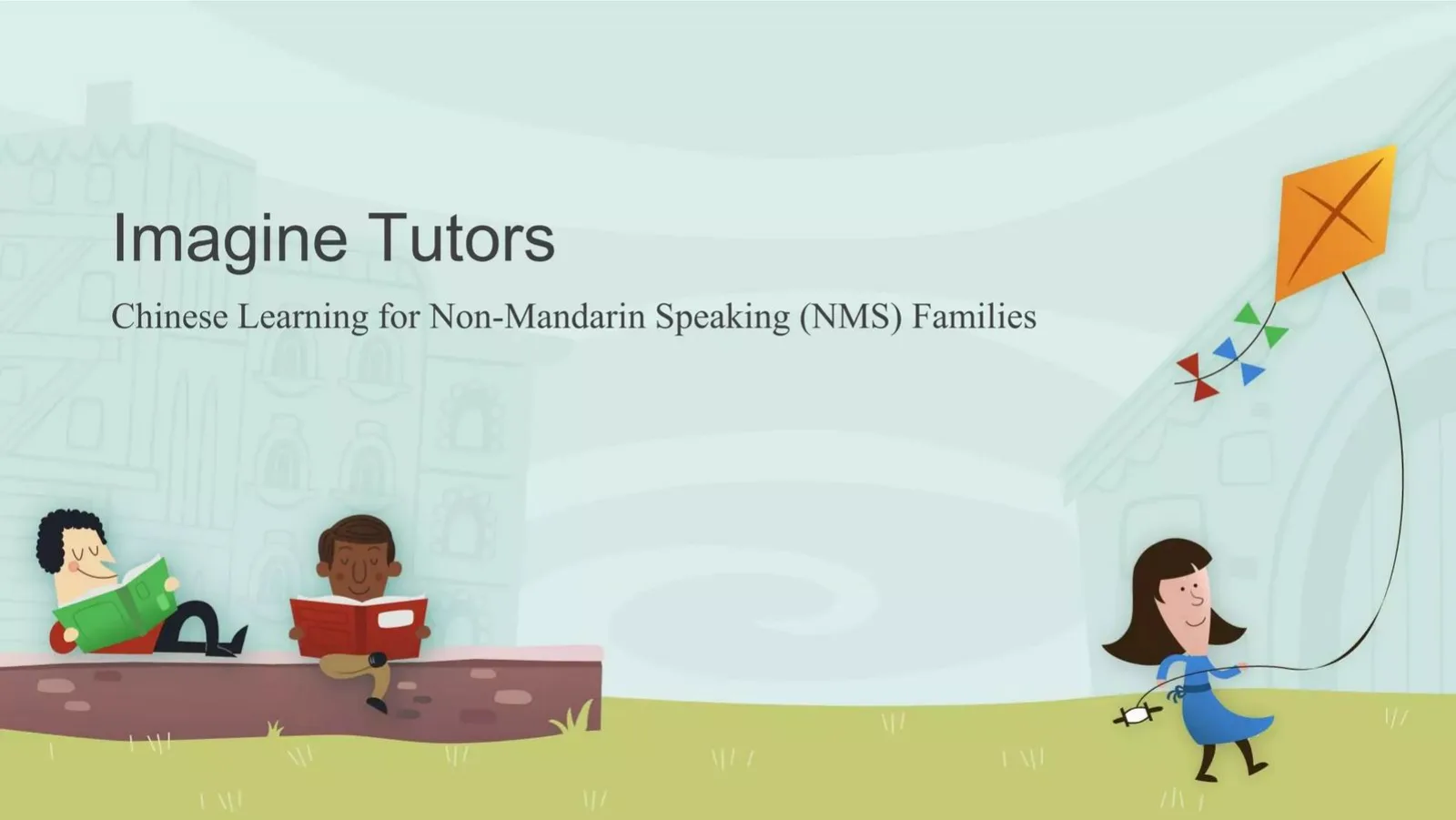 Project Feihong (Imagine Tutors) pitch deck slide