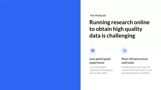 Problem slide 2 from Prolific AI