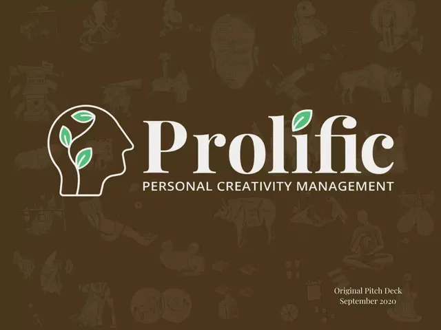 Prolific pitch deck cover