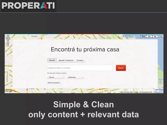 Product / solution slide 4 from Properati