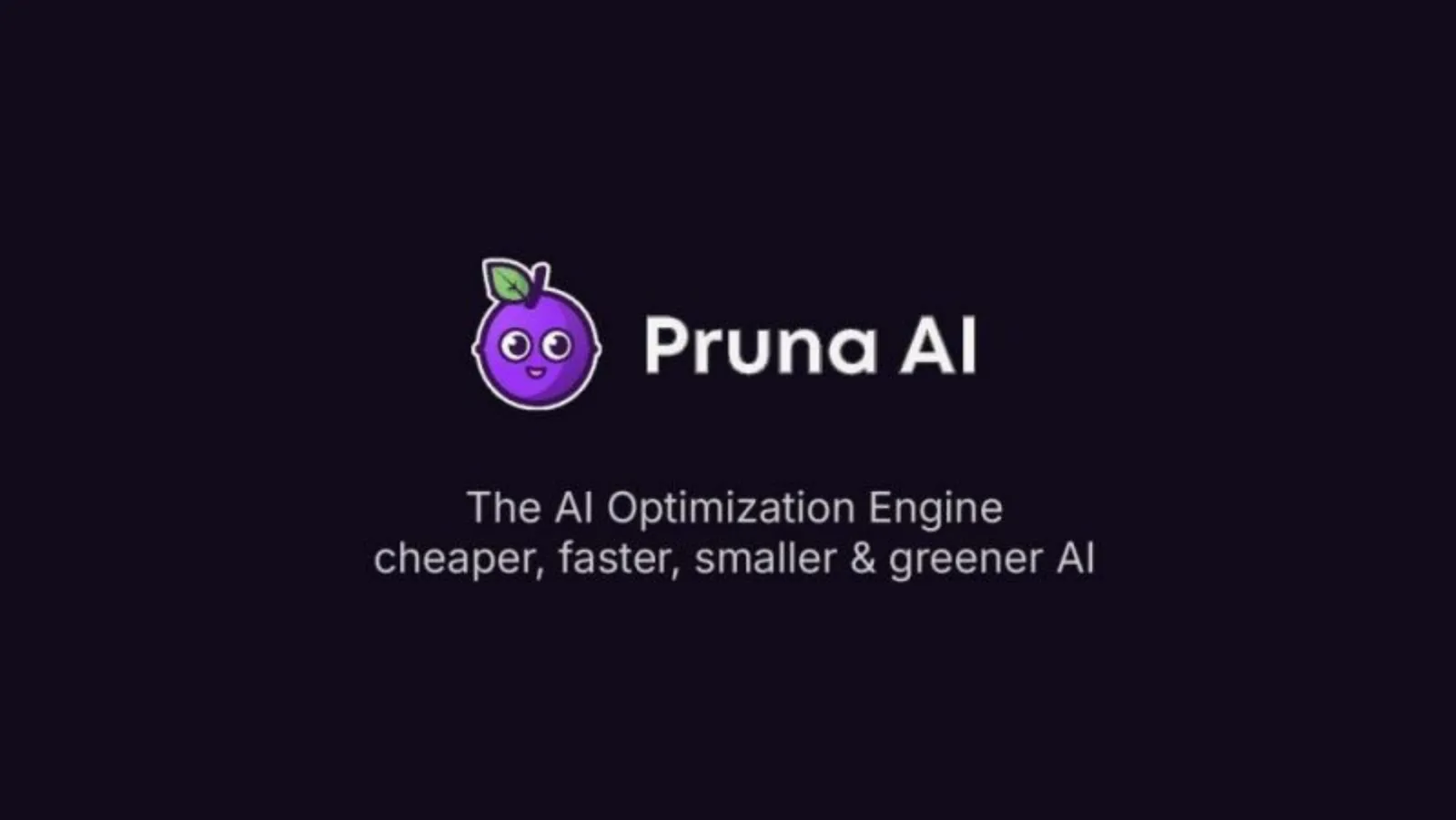 Pruna AI pitch deck slide