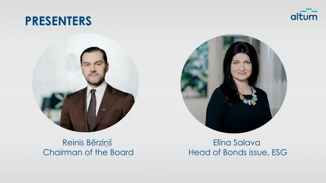 Team slide 3 from Altum (JSC Development Finance Institution ALTUM)