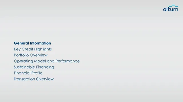 Agenda / contents slide 4 from Altum (JSC Development Finance Institution ALTUM)