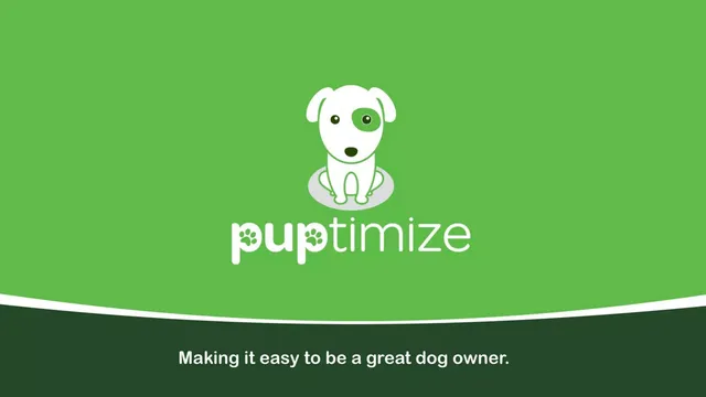 Puptimize pitch deck cover
