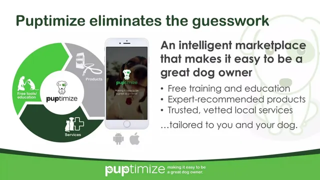 Product / solution slide 5 from Puptimize