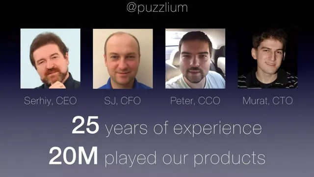 Team slide 2 from Puzzlium