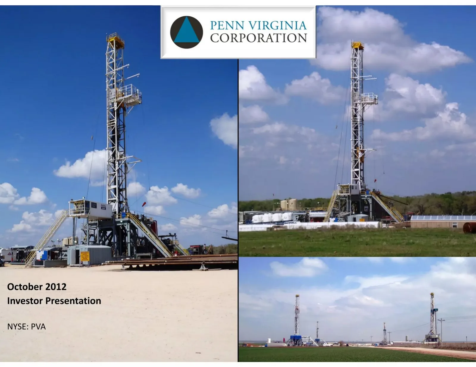 Penn Virginia Corporation (PVA) pitch deck slide