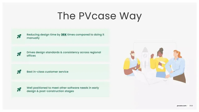 Product / solution slide 5 from PVcase