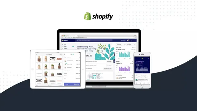 Shopify pitch deck cover