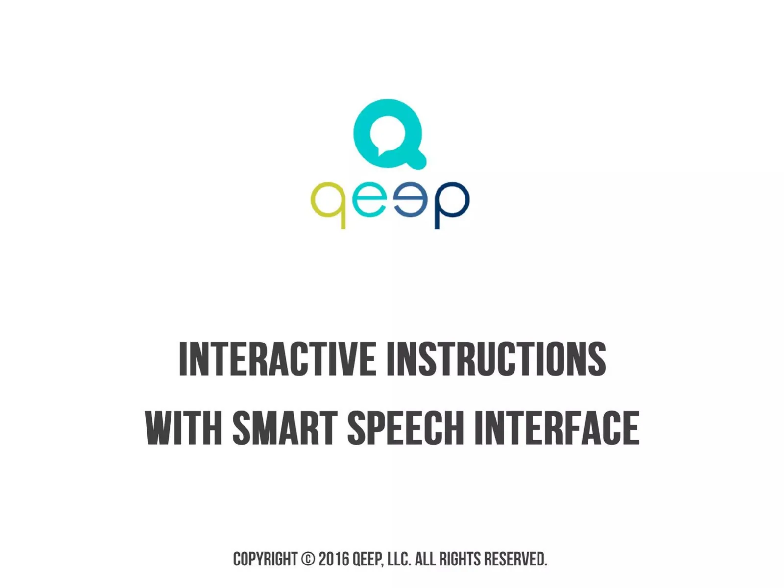 qeep.ai pitch deck slide