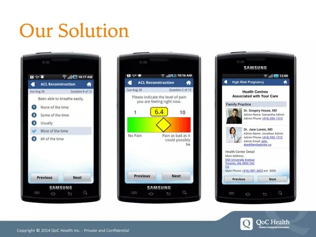 Product / solution slide 5 from QoC Health Inc.