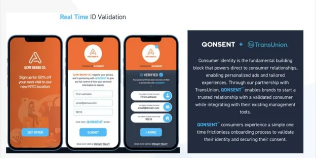 Product / solution slide 4 from Qonsent