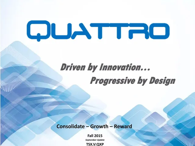 Quattro Exploration & Production pitch deck cover
