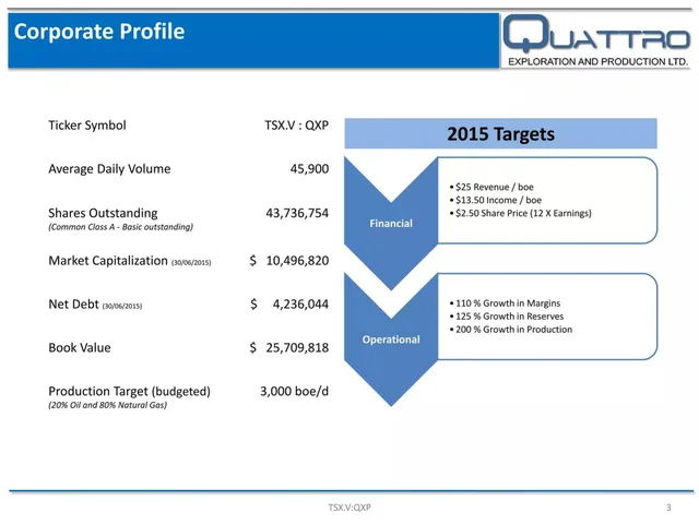 Financials slide 4 from Quattro Exploration & Production