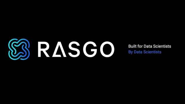 Rasgo Intelligence pitch deck cover