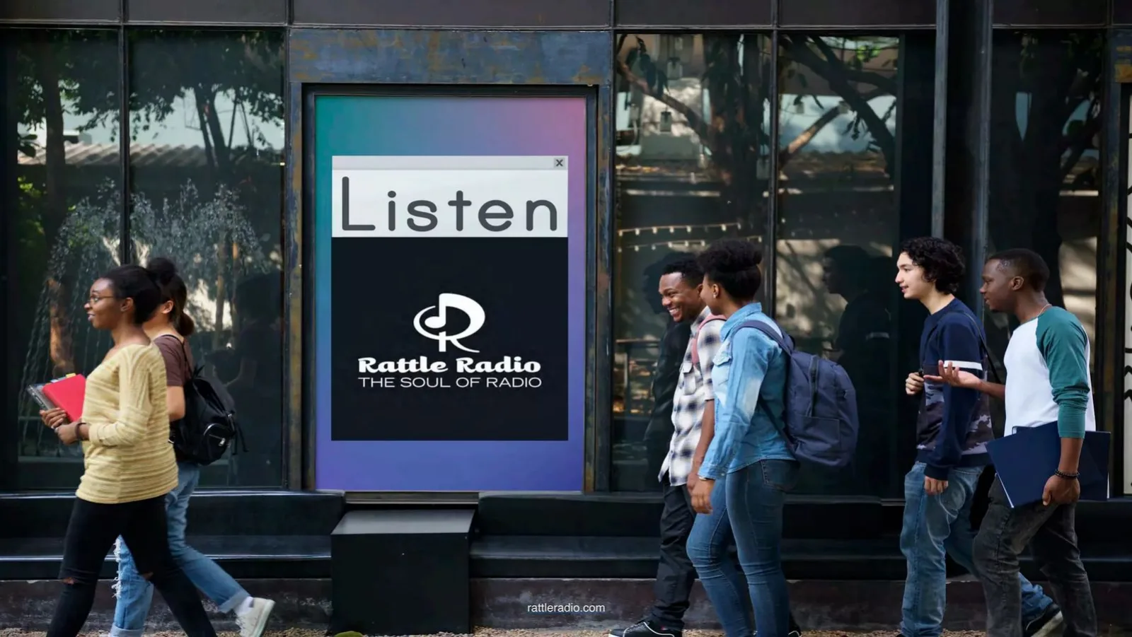 Rattle Radio pitch deck slide