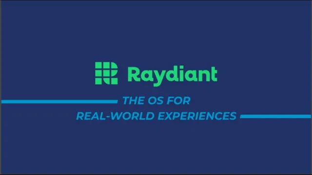 Raydiant pitch deck cover