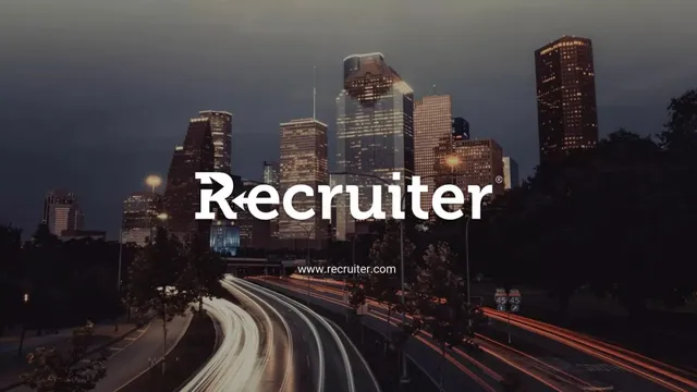Recruiter.com Group pitch deck cover