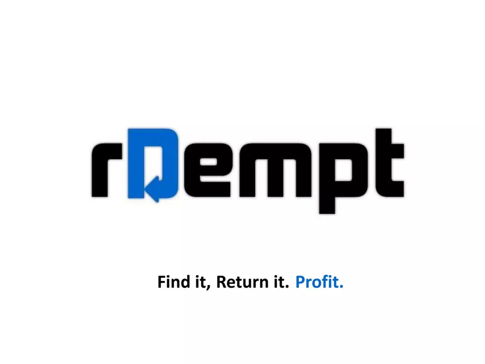 rDempt pitch deck slide
