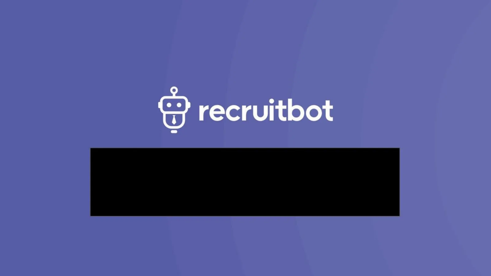 RecruitBot pitch deck slide