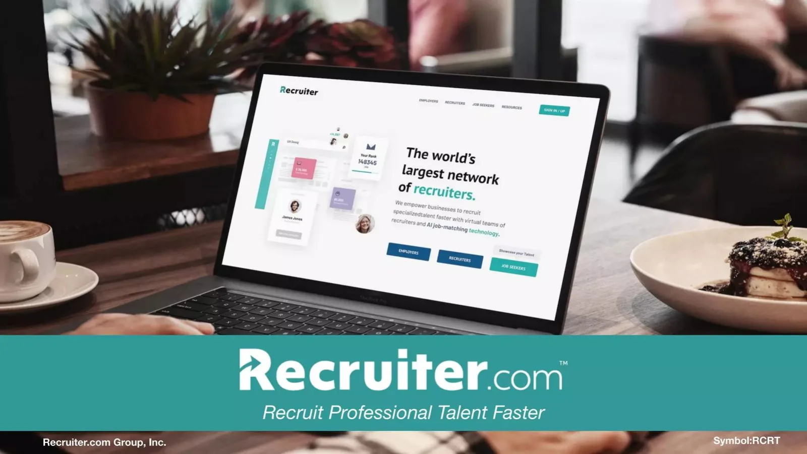 Recruiter.com Group, Inc. pitch deck slide