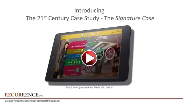Section divider slide 3 from Recurrence Inc.