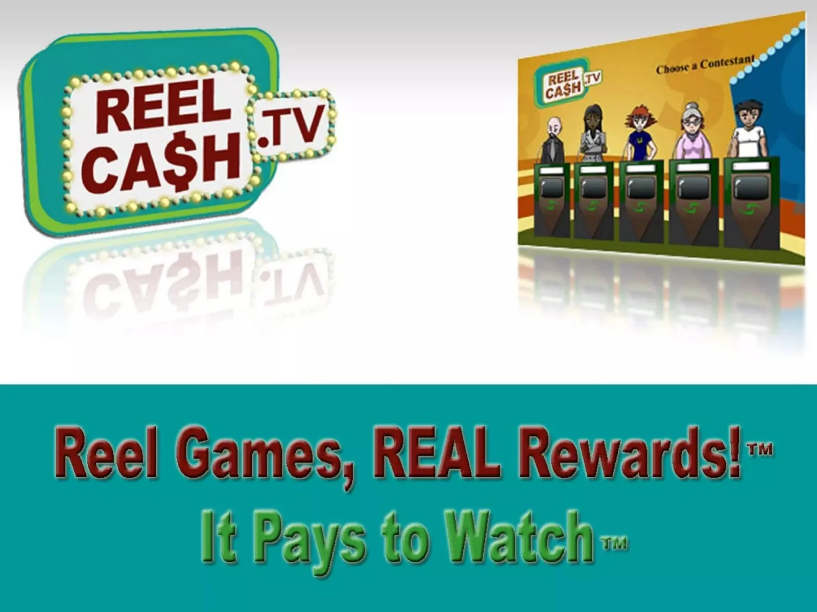 Reel Cash Entertainment pitch deck slide