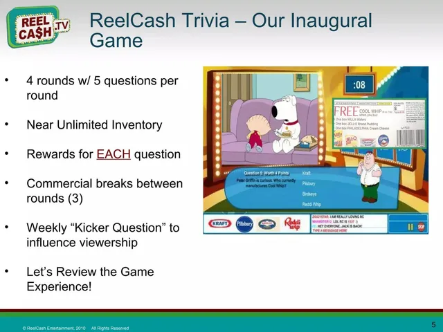 Product / solution slide 5 from Reel Cash Entertainment