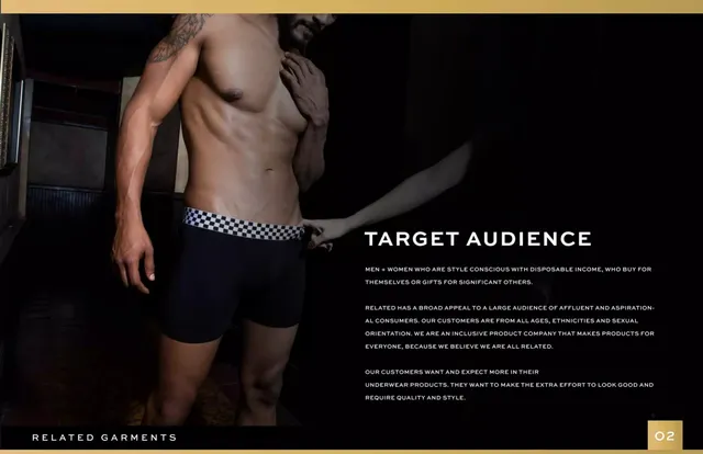 Market analysis / overview slide 2 from Related Garments
