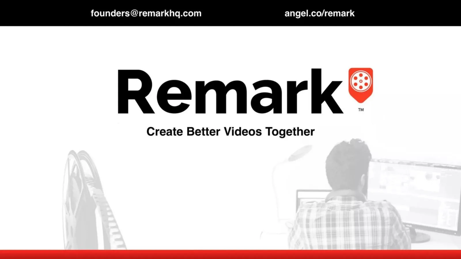 Remark pitch deck slide